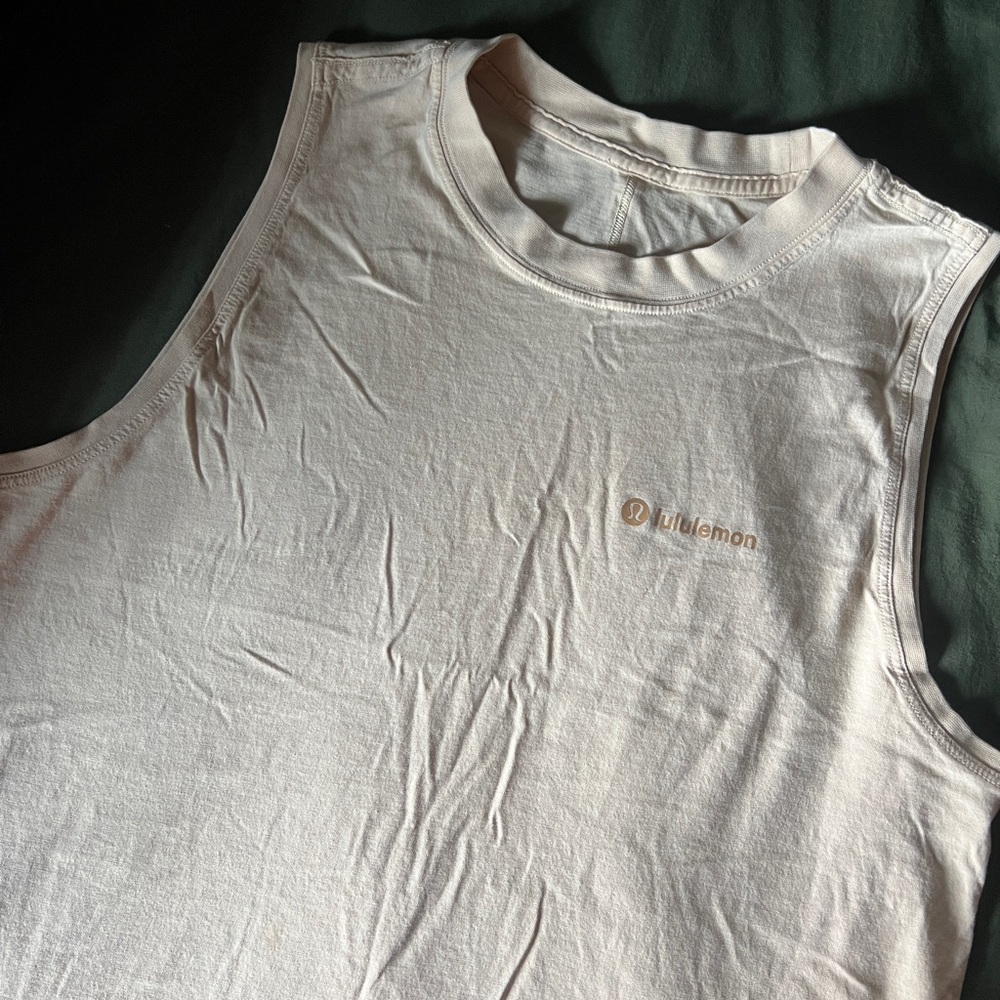 Lululemon Cream Tank Top